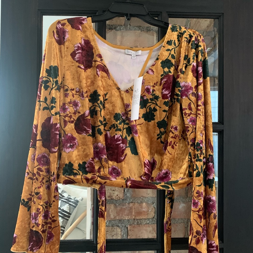 Cute boho style top